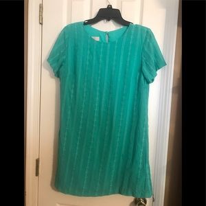 Kelly green detailed dress